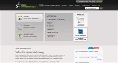 Desktop Screenshot of antenneservice.no
